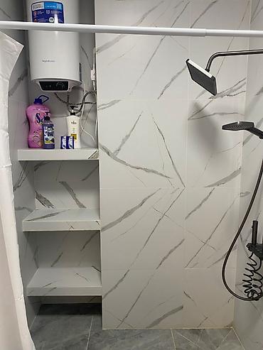 Посуточная аренда квартир: 2 комнаты, Душевая кабина, Постельное белье, Кондиционер — 11