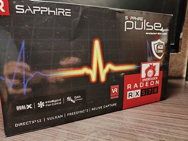 Videokartlar: Videokart Sapphire Radeon RX 570, 4 GB, İşlənmiş — 8
