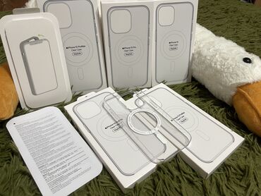 зарядное устройство для телефона: Чехол Apple Cleаr Саse MagSafe с Анимацией iPhone 15/15 Pro/15 Pro