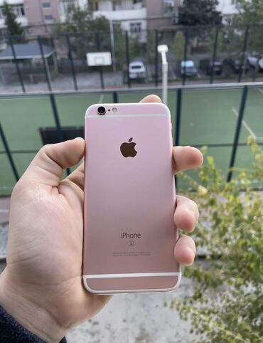 Apple iPhone: IPhone 6s, 32 GB, Rose Gold, Barmaq izi