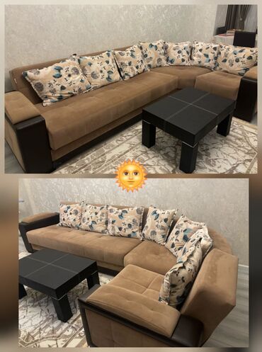 Uşaq və gənc otağı üçün dəstlər: Künc divan, İşlənmiş, Açılan, Bazalı