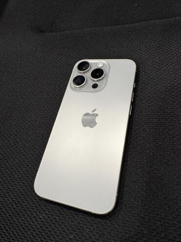 китайский айфон 12: IPhone 15 Pro, Б/у, 256 ГБ, Natural Titanium, Чехол, Кабель, Коробка, 89 %