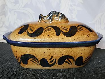 Ostalo posuđe: Nov pekac,posuda Heringstopf Nemacka 1960 do 1980ta.god. Nova — 3