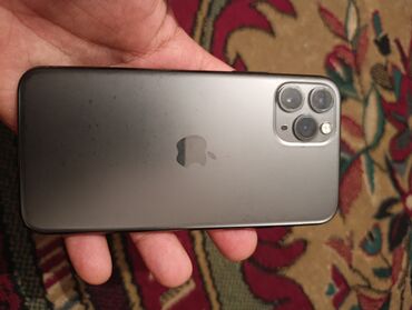 руль для телефона: IPhone 11 Pro, Колдонулган, 256 ГБ, Space Gray, 100 %