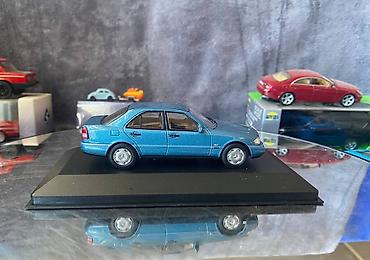 Avtomobil modelləri: Коллекционная модель Mercedes-Benz C200 W202 blue 1994 Altaya Scale — 11