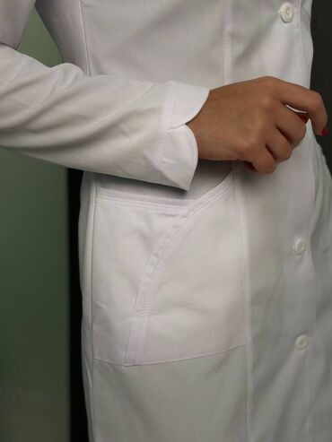 Медицинская одежда: Медицинский халат "Тюльпан" Мед халат Мед костюм Опер халат Мед одежда — 11