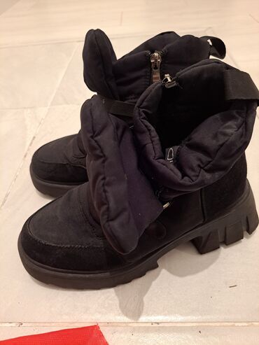 зимние обувь мужские: Сапоги, 37, цвет - Черный