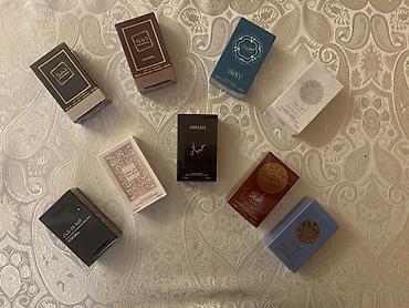 tütsü: Mini ətir kolleksiyası – 30 ml Eau de Parfum satılır.Dənəsi 5azn — 6