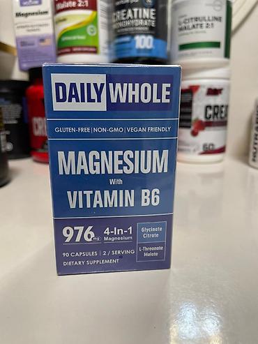 magnezium tabletka: Maqnesium kompeksleri.Mehsullar Amerika istehsalidir — 7