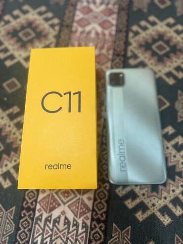 xacmaz telfon: Realme C11 (2021), 2 GB, rəng - Yaşıl, İki sim kartlı