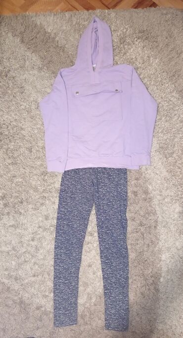 elektricni nosko za bebe: Set: Sweatshirt, Leggings, 152-158