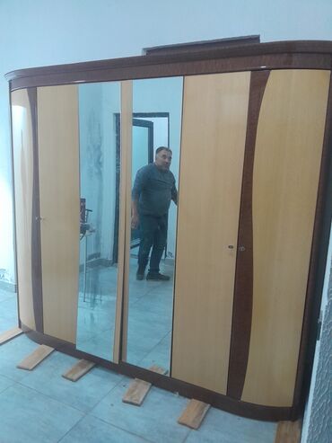 Yataq otağı dəstləri: İkinəfərlik çarpayı, Dolab, İşlənmiş — 1