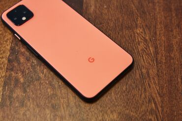 ремонт усилителя: Google Pixel 4, Колдонулган, 128 ГБ, түсү - Ток сары, 1 SIM, eSIM