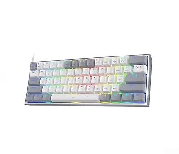 Redragon Fizz K617-RGB W/G Red Switch simli mexaniki gaming klaviatura
