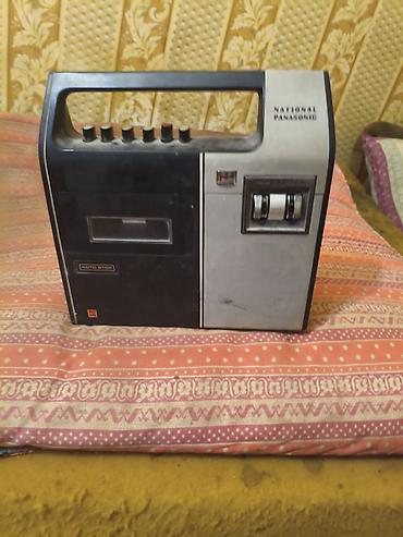 ses yazan cihaz: National Panasonic kaset maqnitofonu - Portativ dizayn: üst hissədə — 5