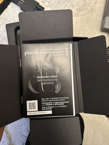 Qəlyan, vayp və aksesuarları: Səliqəli şəkildə qorunmuş, tünd mavi rəngli Ploom X Advanced satılır — 8