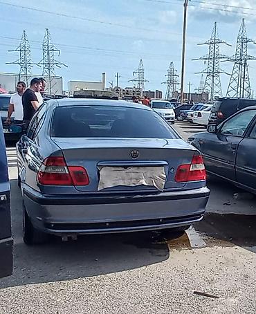 BMW: BMW 3 Series E46 sedan - Kuzov: 4 qapılı sedan, mavi/metalik rəng - — 1