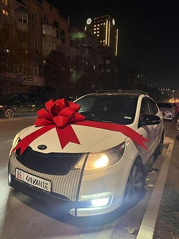 авто эмаль: Праздничное оформление автомобиля — большой бант на капот - Яркий — 2