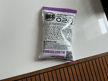 Zərgərlik əşyaları: BLS Airsoft Precision BBs – 0.20 g, 6 mm - Çəki: 0.20 qram (hər BB) - — 2