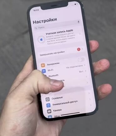 часы детские с сим картой: IPhone 12 Pro, Б/у, 128 ГБ, Sierra Blue, Защитное стекло, Чехол, 100 %