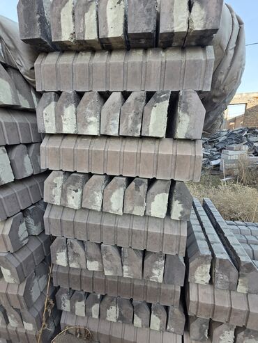 Брусчатка ромашка: Брусчатка ромашка, цвет - Серый, Литая, Новый — 8