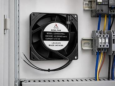 Комплектующие для ПК: 9x9x2.5 fan 220V 9x9x2,5 fan 220V Lamda LDA9225 HSL2 Aksial Fan — 3