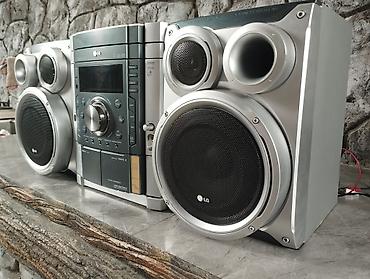 ucuz vr gozluk: LG mini-hi-fi musiqi mərkəzi – 3 bloklu stereo sistem Model: LG — 4