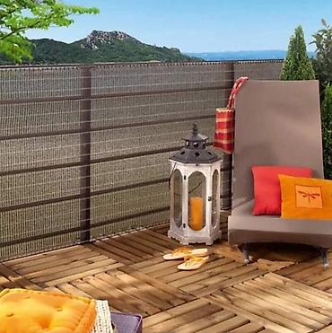 pasirka: Zaklon mrežasti dekorativni 180g/m2 1.5x5m braon NOVO! 5990 din JJ — 1