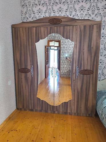 Mebel: Dörd qapılı yataq otağı dolabı - Material: ağac teksturalı lalafo.az -da Mebel: Dörd qapılı yataq otağı dolabı - Material: ağac teksturalı