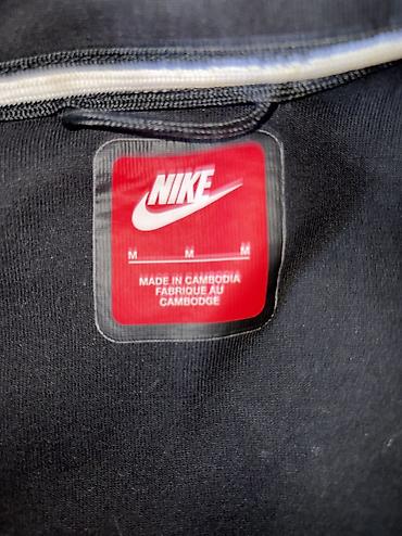 fleece: Мужская толстовка, M, Nike, Б/у, цвет - Черный, Бесплатная доставка, Самовывоз, Платная доставка — 2