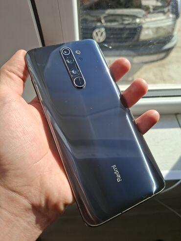 пульт управления компьютером: Redmi, Redmi Note 8 Pro, Колдонулган, 64 ГБ, түсү - Боз, 2 SIM