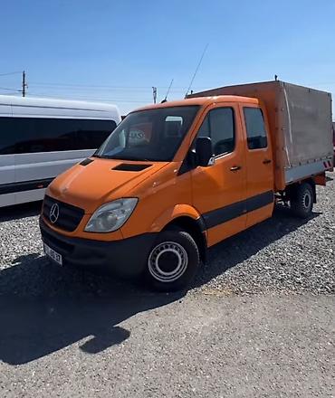 авто пушка: Грузовой фургон Mercedes-Benz Sprinter (двойная кабина, тентованный — 1