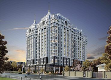 Продажа квартир: 1 комната, 53 м², Элитка, 7 этаж, ПСО (под самоотделку)