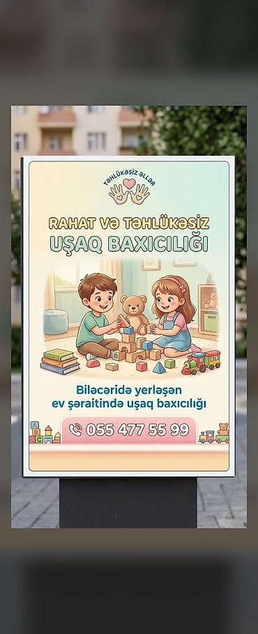massaj xidmeti: Rahat və təhlükəsiz uşaq baxıcılığı xidməti - “Rahat və Təhlükəsiz — 1