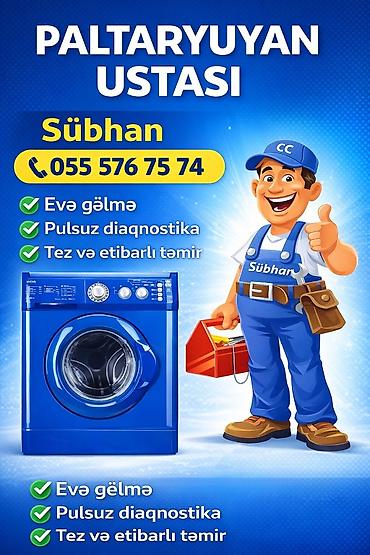 odul soba: GƏNCƏ Xidmət: Paltaryuyan və qaz peçi təmiri – Paltaryuyan — 1