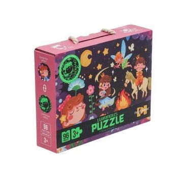 igracka trimer za travu: Svetleće puzzle sa 96 delova – različiti motivi Zabavne slagalice koje