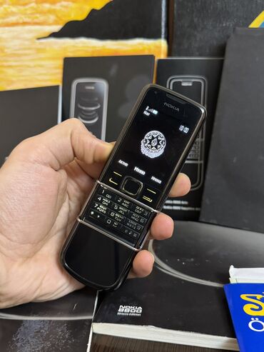 Nokia: Nokia 8 Sirocco, < 2 GB Memory Capacity, rəng - Qara, Düyməli — 12