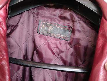 guado leather jacket: Kožna jakna L, bоја - Bordo — 7