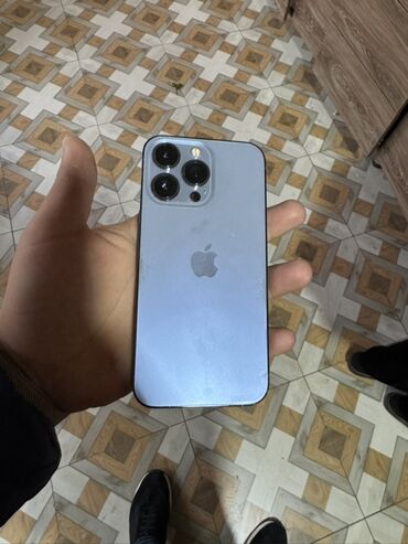 электронные книги купить бишкек: IPhone 13 Pro, 256 ГБ, Sierra Blue, 79 %