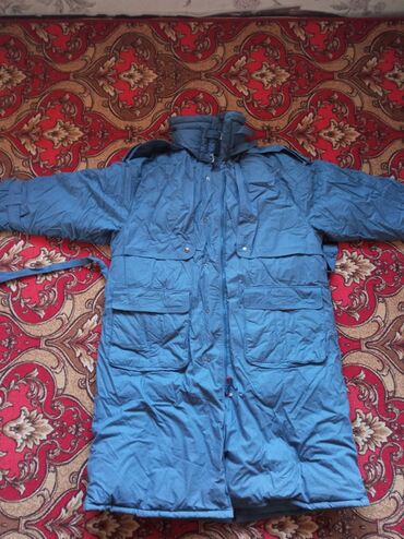 длинная куртка мужская: Куртка 3XL (EU 46), цвет - Синий