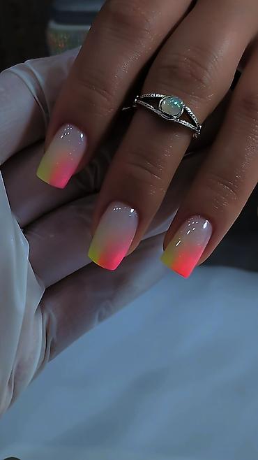 нежная: 🔥 МАНИКЮР + ГЕЛЬ-ЛАК — 800 сом! Аламединский рынок | 💅 Укрепление — 2