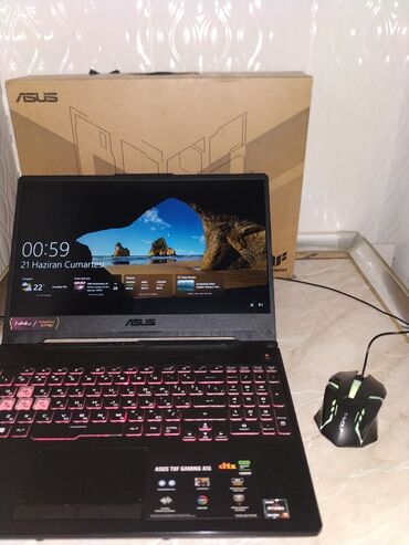 siemens notebook fujitsu: İşlənmiş ASUS TUF Gaming, 17.3 ", AMD Ryzen 7, 512 GB, Pulsuz çatdırılma