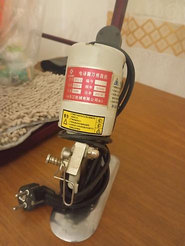 kəsici alətlər: Elektrikli dairəvi bıçaqlı parça kəsmə maşını - Model: DIY-2 (etiket — 3