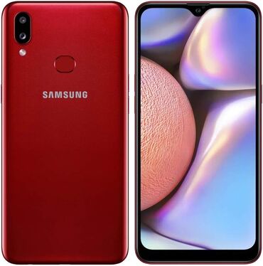 дешевые телефоны: Samsung Galaxy A10s, 32 ГБ, цвет - Красный