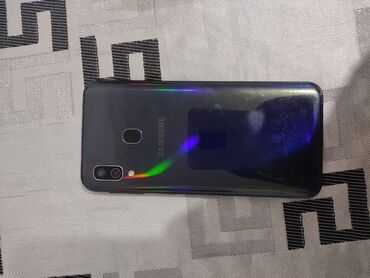 Samsung: Samsung Galaxy A40, 64 GB, rəng - Göy, Barmaq izi, İki sim kartlı