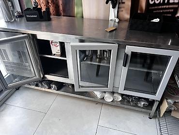 soyuducu mator: Paslanmayan poladdan hazırlanmış peşəkar bar/kafe üçün soyuducu iş — 3