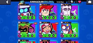 braw stars: (real aliciya endirim )Brawl Stars hesabı – tam paket, yüksək — 10