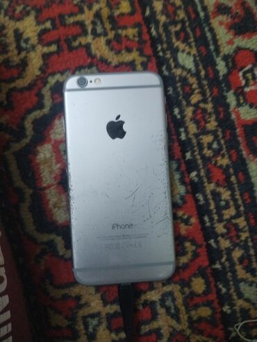 Apple iPhone: IPhone 6, 16 GB, Desert Titanium, Barmaq izi