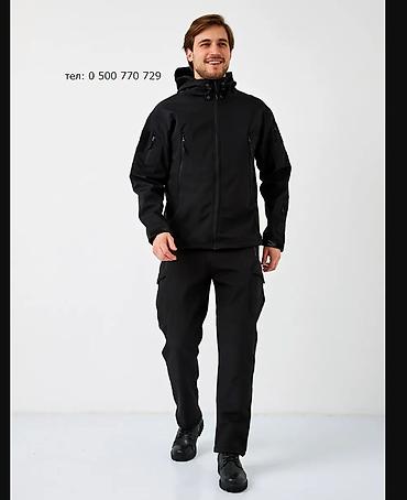 Эркектер кийими: Костюм Softshell, демисезон осень–зима Softshell износостойкая — 3