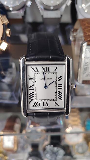 Aksesuarlar: Cartier Tank Solo tərzində kvadrat korpuslu klassik saat - Korpus — 1